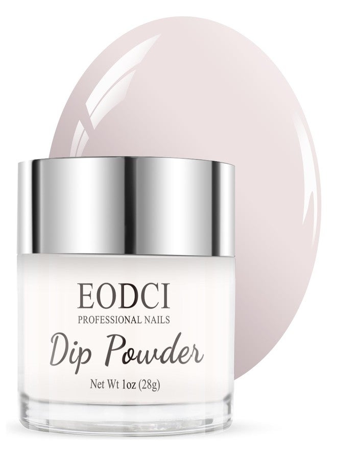 EODCI Milk White Dip Powder Color, Nail Dipping Powder French Powder Pro Collection System Nail Art Starter Manicure Salon DIY at Home, Odor-Free&Long-Lasting, No Needed Nail Lamp Curing, 1 Oz - Image 1